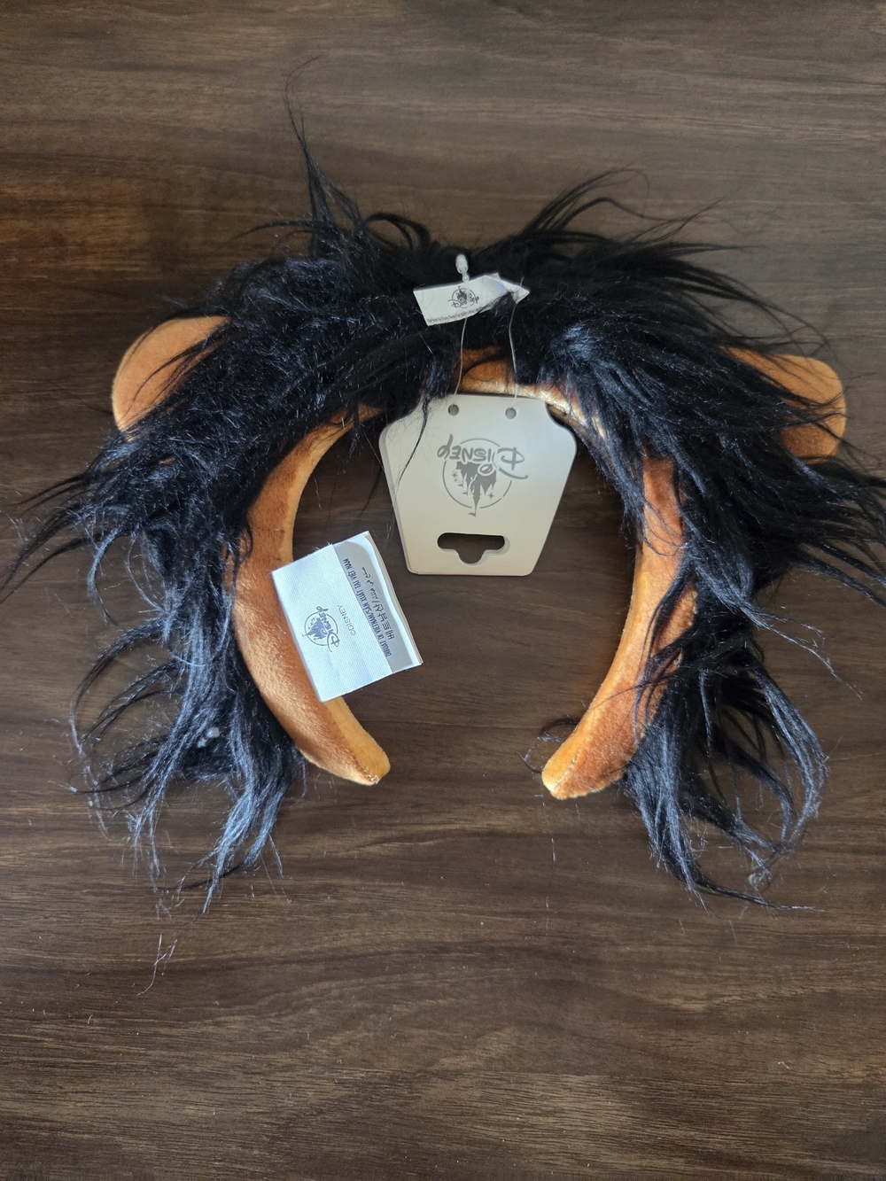 Disney Parks 2025 The Lion King Scar Ear Headband NEW